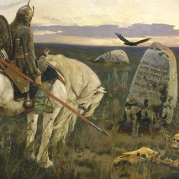 The Knight At The Crossroads - Vasnetsov